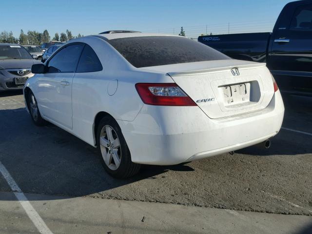 2HGFG12817H567050 - 2007 HONDA CIVIC EX WHITE photo 3