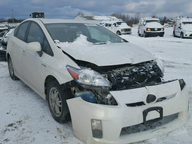 JTDKN3DU0A1266347 - 2010 TOYOTA PRIUS WHITE photo 1