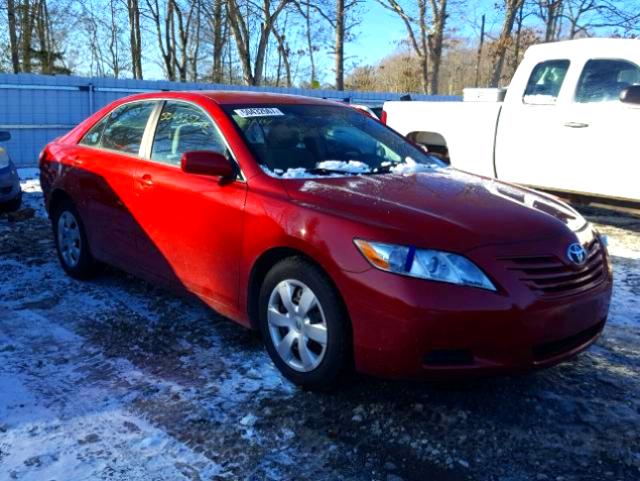 4T1BE46K09U378041 - 2009 TOYOTA CAMRY BASE RED photo 1