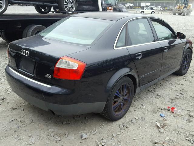 WAULT68E63A146759 - 2003 AUDI A4 3.0 QUA BLACK photo 4