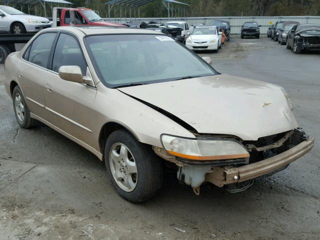 1HGCG1657YA053111 - 2000 HONDA ACCORD EX GOLD photo 1