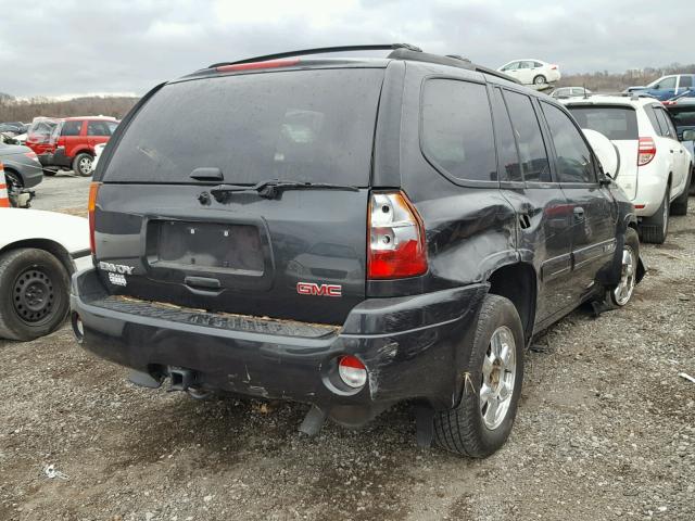 1GKDT13S542142628 - 2004 GMC ENVOY CHARCOAL photo 4