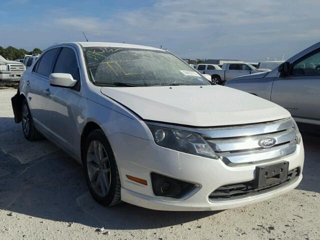 3FAHP0JA0AR321372 - 2010 FORD FUSION SEL WHITE photo 1