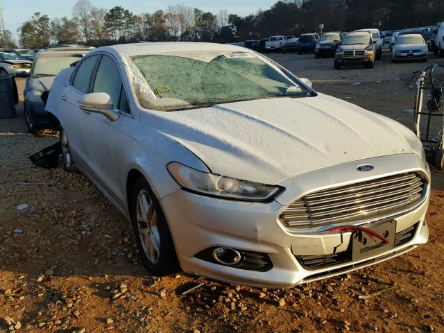 1FA6P0HD7E5351100 - 2014 FORD FUSION SE SILVER photo 1