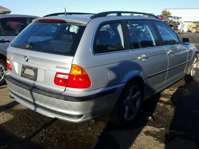 WBAAX13474PJ00708 - 2004 BMW 325 IT SUL SILVER photo 4