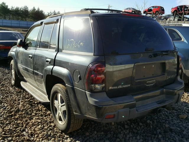 1GNDT13S842359898 - 2004 CHEVROLET TRAILBLAZE GRAY photo 3