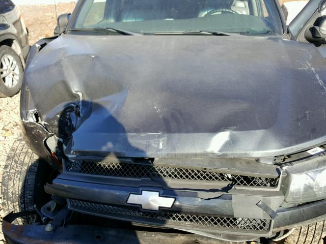 1GNDT13S842359898 - 2004 CHEVROLET TRAILBLAZE GRAY photo 7