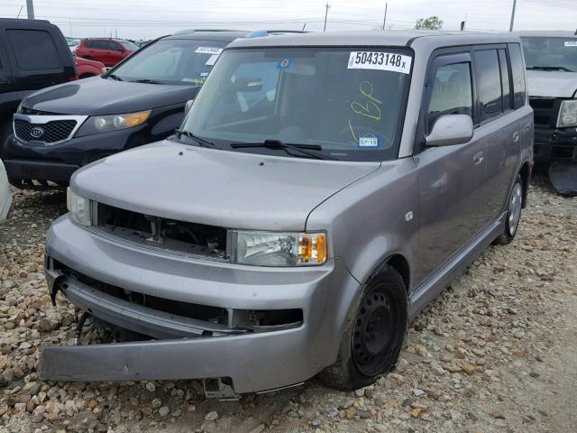 JTLKT324050220557 - 2005 TOYOTA SCION XB ვერცხლისფერი ფოტო 2