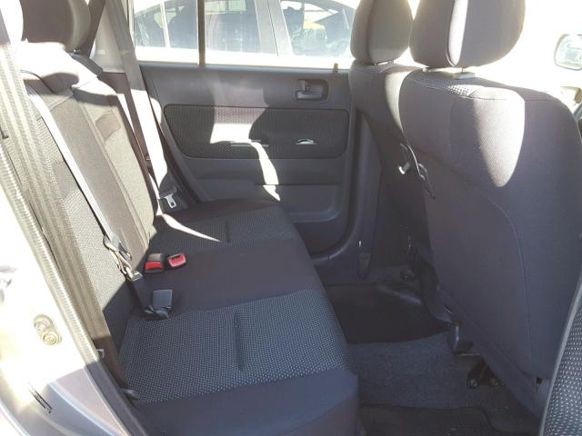 JTLKT324050220557 - 2005 TOYOTA SCION XB ვერცხლისფერი ფოტო 6