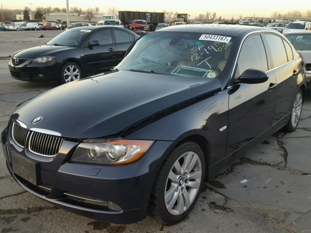 WBAVD33546KV67664 - 2006 BMW 330 XI BLACK photo 2