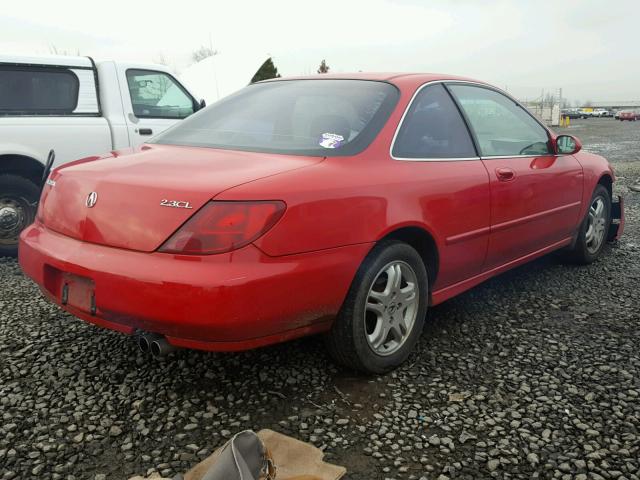 19UYA3255XL004677 - 1999 ACURA 2.3CL RED photo 4