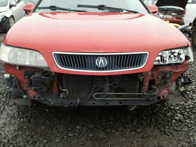19UYA3255XL004677 - 1999 ACURA 2.3CL RED photo 9