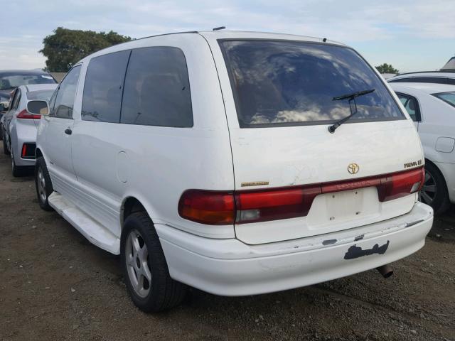 JT3AC14RXS1171799 - 1995 TOYOTA PREVIA LE WHITE photo 3