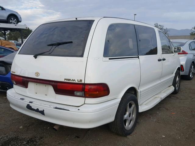 JT3AC14RXS1171799 - 1995 TOYOTA PREVIA LE WHITE photo 4