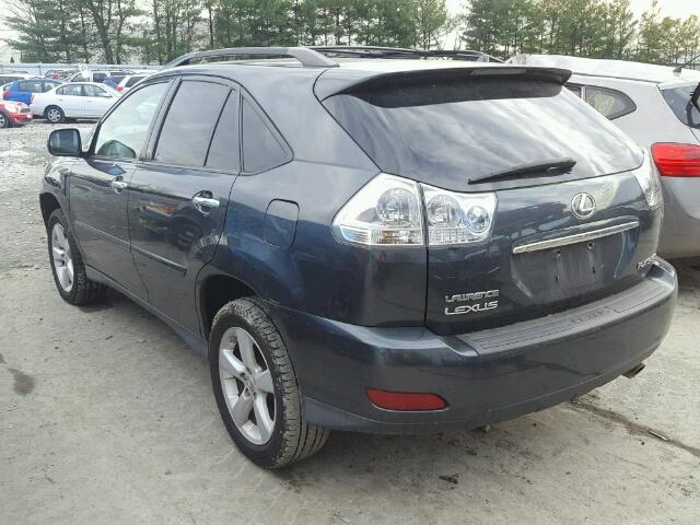 2T2HK31U08C065332 - 2008 LEXUS RX 350 GRAY photo 3