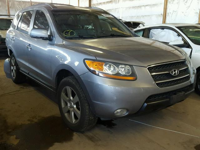 5NMSH73E27H110110 - 2007 HYUNDAI SANTA FE S SILVER photo 1