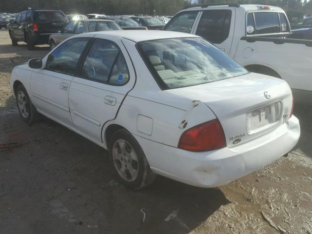 3N1CB51D84L844353 - 2004 NISSAN SENTRA 1.8 WHITE photo 3