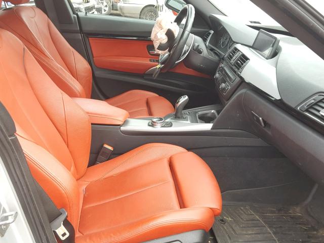 WBA3X5C55ED557335 - 2014 BMW 328 XIGT SILVER photo 5