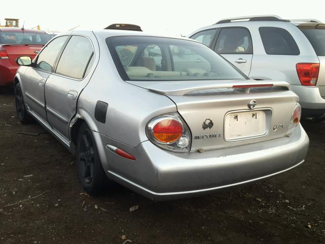 JN1DA31DX3T512890 - 2003 NISSAN MAXIMA GLE SILVER photo 3