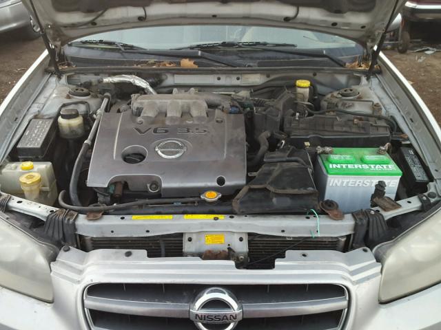 JN1DA31DX3T512890 - 2003 NISSAN MAXIMA GLE SILVER photo 7