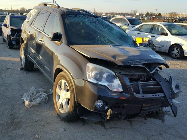 1GKER23788J145295 - 2008 GMC ACADIA SLT შავი ფოტო 1
