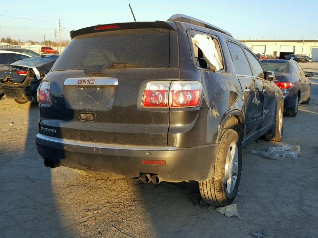 1GKER23788J145295 - 2008 GMC ACADIA SLT შავი ფოტო 4