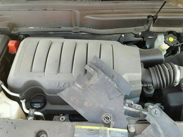 1GKER23788J145295 - 2008 GMC ACADIA SLT შავი ფოტო 7