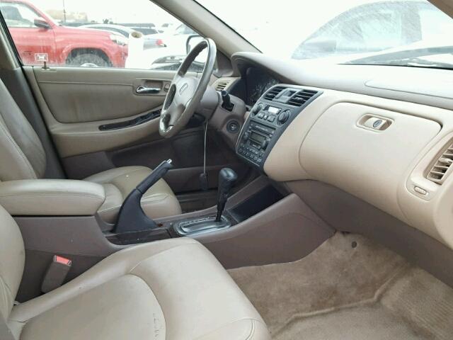 1HGCG16532A028049 - 2002 HONDA ACCORD EX GREEN photo 5