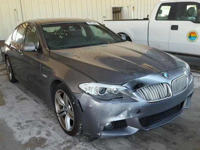 WBAFR9C55BDE81564 - 2011 BMW 550 I GRAY photo 1