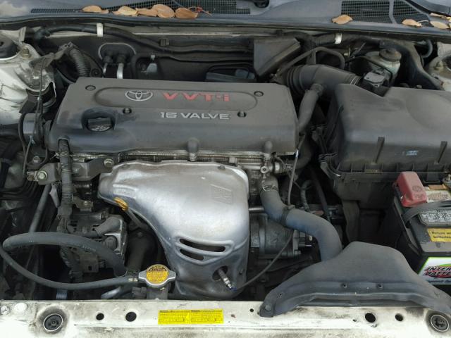 4T1BE30K12U078646 - 2002 TOYOTA CAMRY LE WHITE photo 7