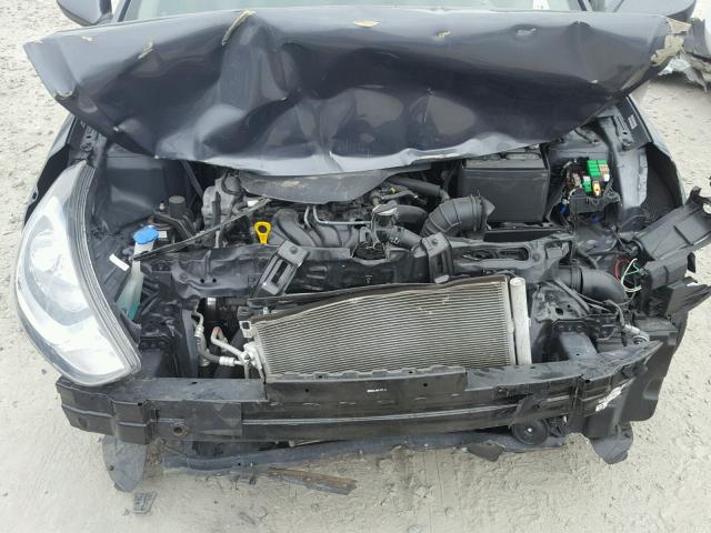 KMHCT5AE7DU086588 - 2013 HYUNDAI ACCENT GLS CHARCOAL photo 7