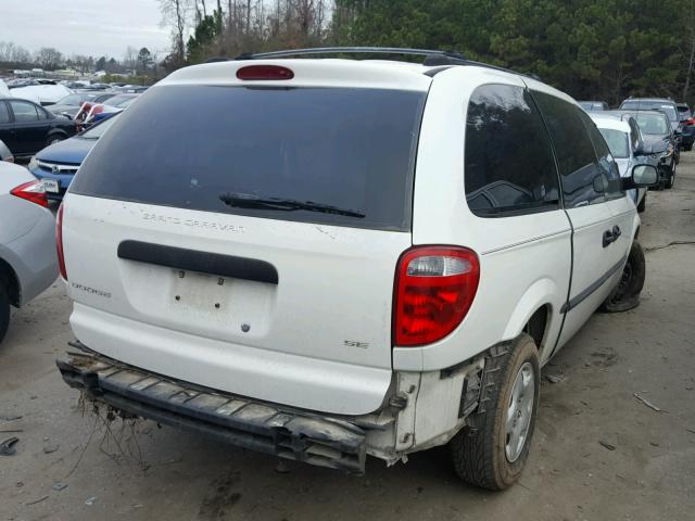 1B4GP24392B734067 - 2002 DODGE GRAND CARA WHITE photo 4