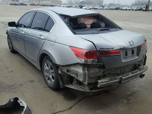 1HGCP2F44BA072381 - 2011 HONDA ACCORD LXP SILVER photo 3