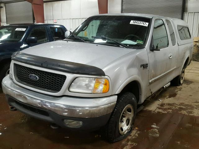 1FTRX18W81NA45130 - 2001 FORD F150 GRAY photo 2