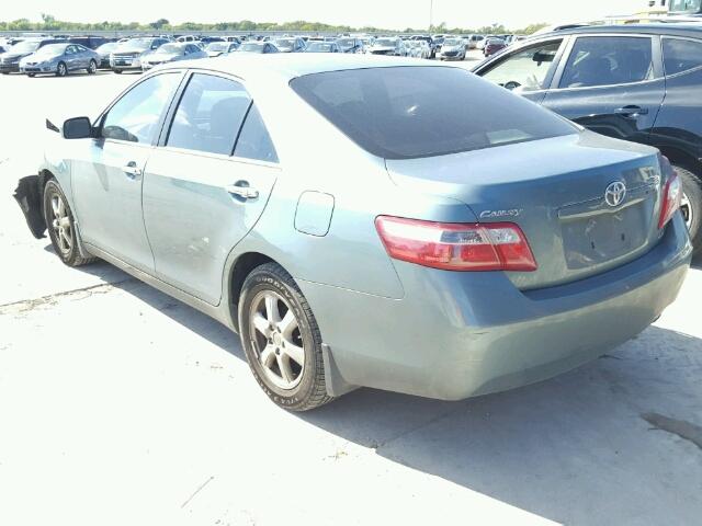 4T1BE46K87U576413 - 2007 TOYOTA CAMRY NEW GREEN photo 3