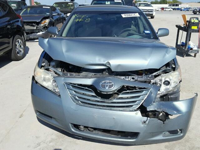 4T1BE46K87U576413 - 2007 TOYOTA CAMRY NEW GREEN photo 9