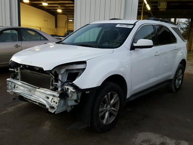 2CNALDEW5A6342340 - 2010 CHEVROLET EQUINOX LT WHITE photo 2