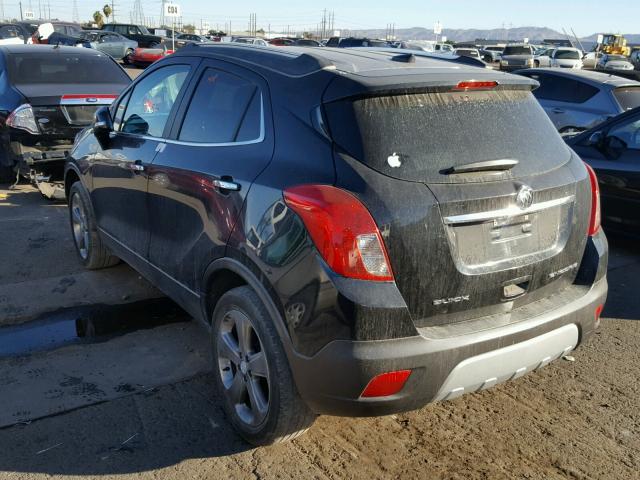 KL4CJBSB0EB608689 - 2014 BUICK ENCORE CON BLACK photo 3