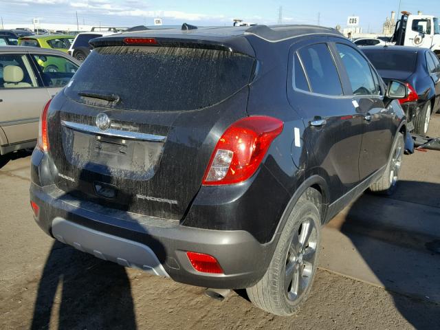 KL4CJBSB0EB608689 - 2014 BUICK ENCORE CON BLACK photo 4