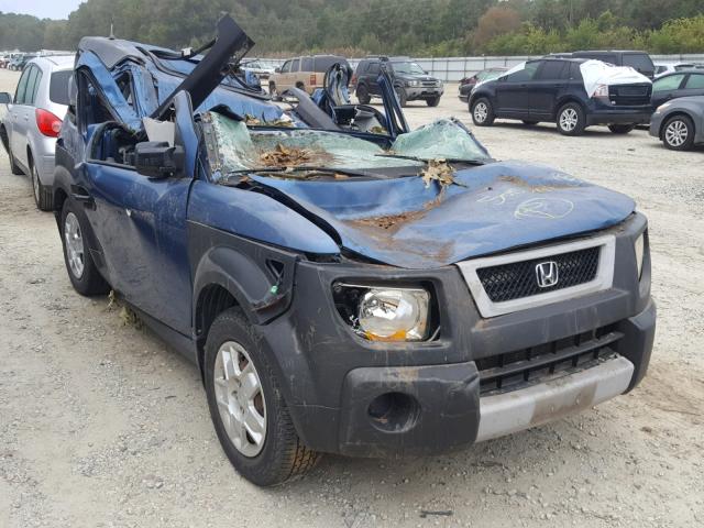 5J6YH27356L000262 - 2006 HONDA ELEMENT LX BLUE photo 1