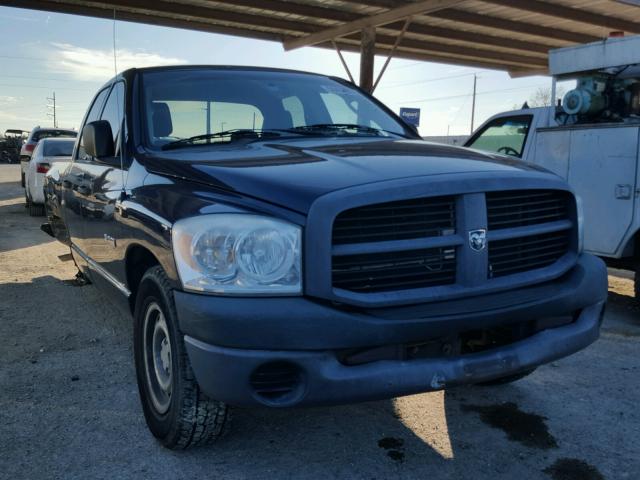 1D7HA18N68J125084 - 2008 DODGE RAM 1500 S BLUE photo 1