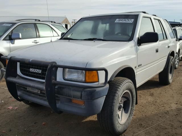 4S2CM58V7V4306521 - 1997 ISUZU RODEO S WHITE photo 2