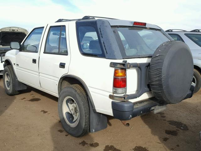 4S2CM58V7V4306521 - 1997 ISUZU RODEO S WHITE photo 3