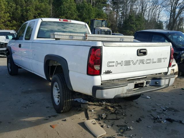 1GCHC29U86E131006 - 2006 CHEVROLET SILVERADO WHITE photo 3