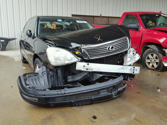 JTHBN30F620071141 - 2002 LEXUS LS 430 BLACK photo 1