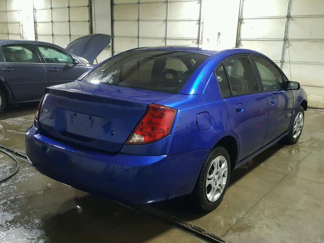 1G8AJ52F85Z124238 - 2005 SATURN ION LEVEL BLUE photo 4