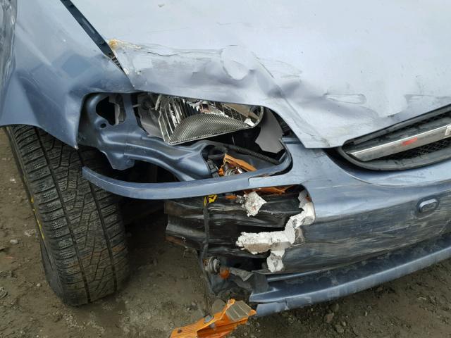 KL1TD66608B058651 - 2008 CHEVROLET AVEO BASE ლურჯი ფოტო 9