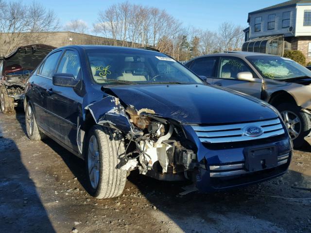 3FAHP08196R185224 - 2006 FORD FUSION SEL BLUE photo 1