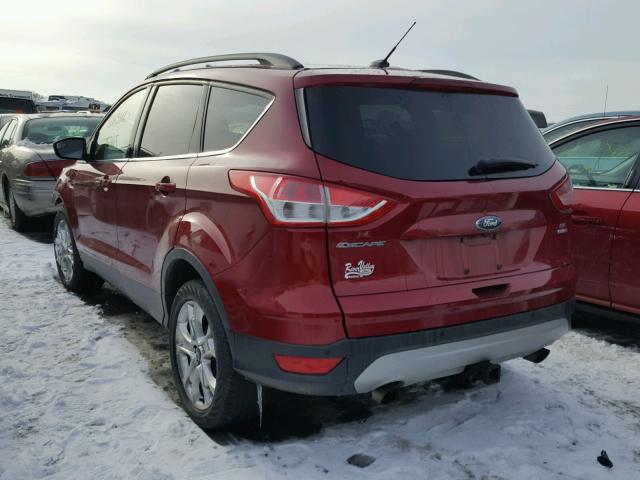 1FMCU9G96EUB63371 - 2014 FORD ESCAPE SE RED photo 3