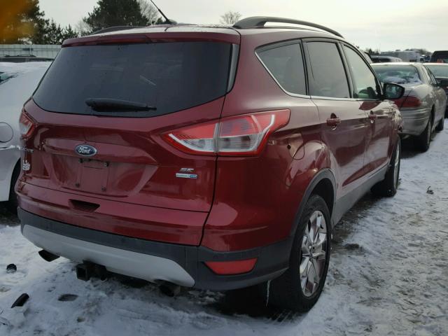 1FMCU9G96EUB63371 - 2014 FORD ESCAPE SE RED photo 4